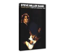 Steve Miller Band Young Hearts Easy Guitar Notes Canvas Poster Bedroom Decor Landscape Office Room Decor Gift 20x30inch(50x75cm)