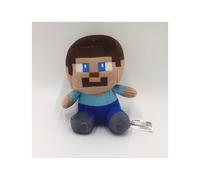 (Steve) Minecraft Plush 8-in Pig Character Doll, Soft, Collectible Gift for Fans Age 3 and Older