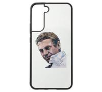 Steve Mqueen Gifts Phone Case for Samsung Galaxy s22 Black Silicone Rubber Protective Phone Case