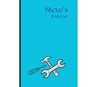 Steve’s Wish List: Personalised note book