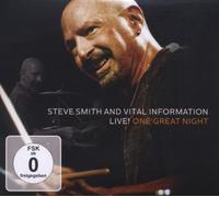 Steve Smith & Vital Info - Live: One.. -CD+DVD-