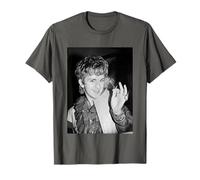 Steve Strange Fade to Grey Visage by Virginia Turbett T-Shirt