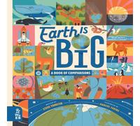 Steve Tomecek Earth is Big Hardback Book Steve Tomecek Multicolor