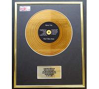 STEVE VAI/MINI GOLD DISC DISPLAY/LIMITED EDITION/COA/THE ULTRA ZONE
