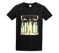 Steve Winwood Back in The High Life Again T-Shirt Mens Unisex Black Tees XL