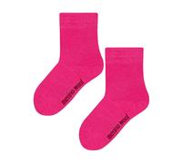 Steven 1 Pack Kids Warm Ribbed Merino Wool Socks for Winter - 3-4 Years - Pink