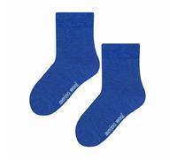Steven 1 Pack Kids Warm Ribbed Merino Wool Socks for Winter - 5-6 Years - Blue