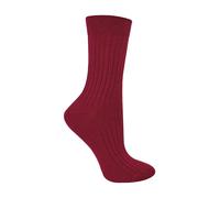 Steven 1 Pack Ladies Original Merino Wool Socks (2 Sizes) - 6-8 UK - Burgundy