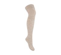 Steven 1 Pack Ladies Over The Knee Wool Socks (2 Sizes) - 3-5 UK - Beige