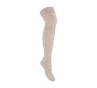 Steven 1 Pack Ladies Over The Knee Wool Socks (2 Sizes) - 6-8 UK - Beige