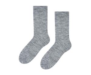 Steven 1 Pack Mens Alpaca Wool Warm Boot Socks for Winter - 9-11 UK - Light Grey
