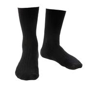 Steven 1 Pack Mens Non Elastic Merino Wool Socks - 9-11 UK - Black