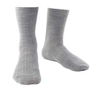 Steven 1 Pack Mens Non Elastic Merino Wool Socks - 9-11 UK - Light Grey