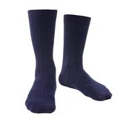 Steven 1 Pack Mens Non Elastic Merino Wool Socks - 9-11 UK - Navy