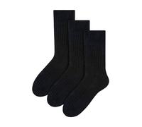 3 Pairs Alpaca Wool Winter Thick Warm Boot Socks Steven Black 9-11