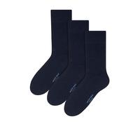 Steven 3 Pairs Mens Warm Merino Wool Socks - 9-11 UK - Navy