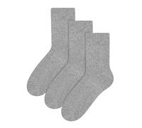 3 Pack Original Wool Dress Socks Steven Grey 3-5