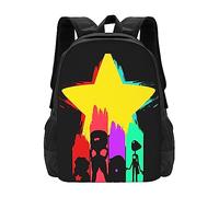 Steven Anime Universe Backpack Large Capacity Leisure Travel Backpack Book Bag Outgoing Daypack 12.5x5.5x16.5 inch