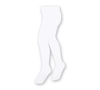 STEVEN Baby Girl's Cotton Rich Plain Knit Tights, 240 DEN, Warm and Cozy Unisex Pantyhose for Toddler, Infant, Newborn, 6-12 months (Light grey mottled)