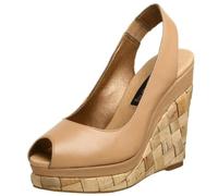 STEVEN by Steve Madden Women's Denzel Slingback Espadrille, Natural, 2.5 UK