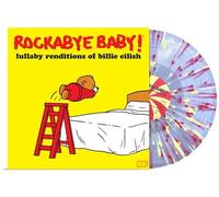 ROCKABYE BABY - Lullaby Renditions Of Billie Eilish - clear splattered vinyl LP