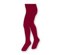 STEVEN Children’s Merino Wool Tights 308 DEN - Breathable, Thermoregulating & Odour-Resistant - Size 68-74 - claret