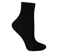 Steven Childrens Organic Cotton Sensory Socks - Soft Seamless Socks for Sensitive Feet - 2-3 Years - Black