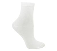 Steven Childrens Organic Cotton Sensory Socks - Soft Seamless Socks for Sensitive Feet - 2-3 Years - White