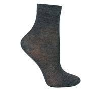 Steven Childrens Organic Cotton Sensory Socks - Soft Seamless Socks for Sensitive Feet - 4-6 Years - Melange Graphite