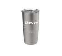 Steven Definition Personalized Name Custom Costume for Steve Stainless Steel Insulated Tumbler