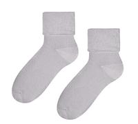 STEVEN Fluffy Socks for Women and Girls I I Mid Calf Socks Length I Terry Cotton Socks Best for Winter I Grey, Size UK 3-4.5