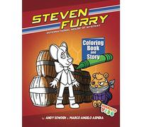 Steven Furry - International Mouse of Mystery Coloring Book and Story: Children's Spy and Secret Agent Coloring Book for Kids (Konnectd Kids Coloring Books)