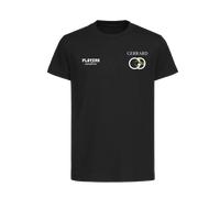 Steven Gerrard Ball Logo Kids T-Shirt - Black / 9-11 years