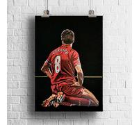 Steven Gerrard Original Artwork A3 Print
