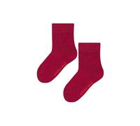 Steven Girl's Warm Merino Wool Thermal Knitted Ribbed Socks for Winter in Dark Red | Size: 7-10 Years Steven Dark Red 7-10 Years