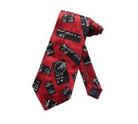 Steven Harris Mathematics Ties Math Teacher Equations Necktie - Red - One Size Neck Tie, Wine,red