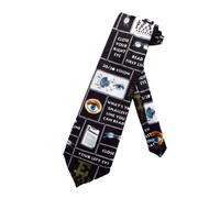 Steven Harris Mens Optometrist Doctor Necktie - Black - One Size Neck Tie