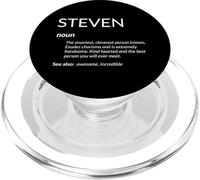 Steven Is The Best Funny Name Definition Steve Steven PopSockets PopGrip for MagSafe