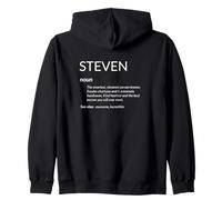 Steven Is The Best Funny Name Definition Steve Steven Zip Hoodie