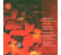 STEVEN ISSERLIS/LONDON S.O. - SAINT-SAENS-CELLO CONCERTOS 1&2 CD 5 TRACKS NEW