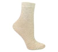 STEVEN - Kids Seamless Socks Sensory Issues | Organic Cotton Soft Comfort for Childrens Sensitive Feet (2-3 Years, Light Beige)
