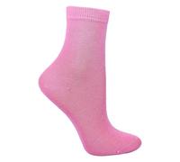 STEVEN - Kids Seamless Socks Sensory Issues | Organic Cotton Soft Comfort for Childrens Sensitive Feet (4-6 Years, Pink)