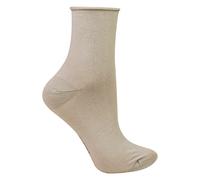 Steven Ladies Bamboo Sensory Socks - Soft Seamless Design for All Day Comfort Socks - 5-7 UK - Beige