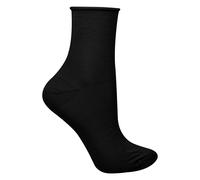 Steven Ladies Bamboo Sensory Socks - Soft Seamless Design for All Day Comfort Socks - 5-7 UK - Black