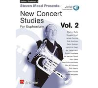 Steven Mead Presents: New Concert Studies 2. Baritone Or Euphonium Solo. Includes Audio Online