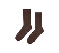 Steven Men's 1 Pack Alpaca Wool Warm Boot Socks for Winter in Brown | Size: 6-8 Steven Brown 6-8