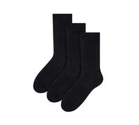 3 Pairs Alpaca Wool Winter Thick Warm Boot Socks Steven Black 9-11