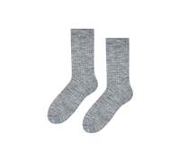 Steven Men's Alpaca Wool Socks for Winter Knitted Crew Boot Socks in Light Grey | Size: 6-8 Steven Light Grey 6-8