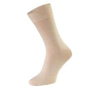 Steven Mens Cashmere Socks - Luxury Soft and Warm Seamless Everyday Socks - 7-9 UK - Beige