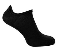 Steven Men's Merino Wool No Show Socks Invisible Low Cut Warm Footsies Socks in Black | Size: 6-8 Steven Black 6-8
